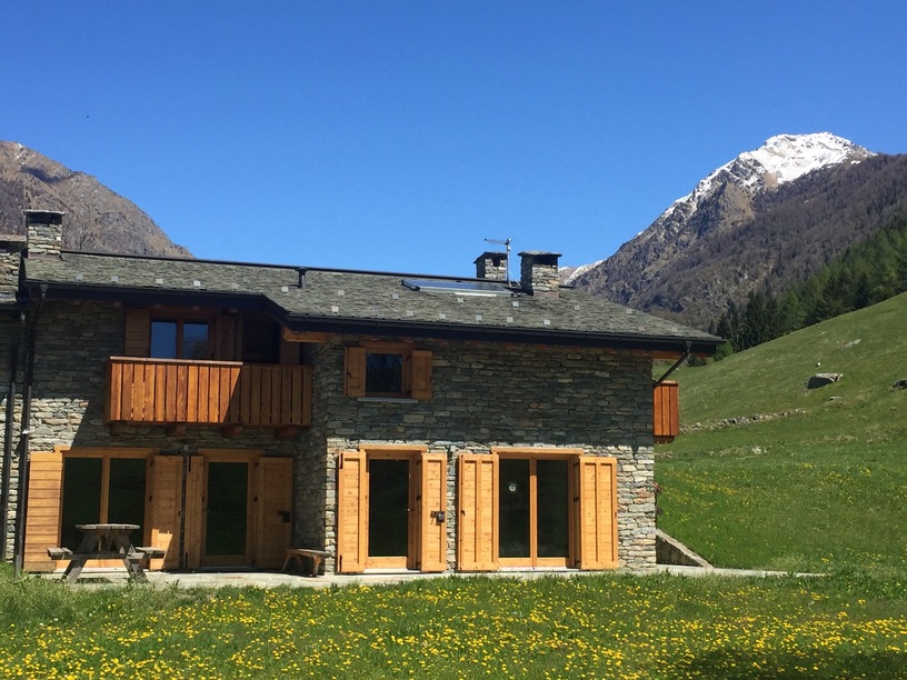 Esterno dello Chalet Masun